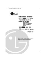 LG HT902TBW-A3 Owner's manual