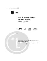 LG KR-220MV Owner's manual