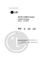 LG FFH-185MVA Owner's manual