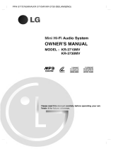 LG KR-3710MV Owner's manual