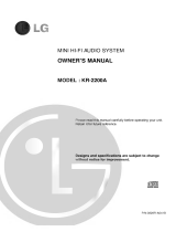 LG KR-2200A Owner's manual