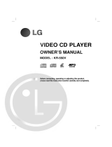 LG KR-550V Owner's manual