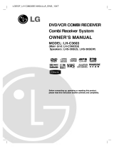 LG LH-C3603SE Owner's manual