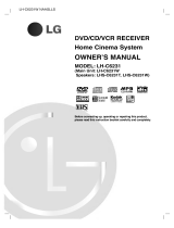 LG LH-C6231W Owner's manual