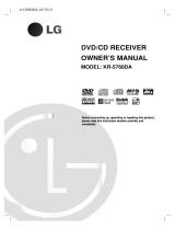 LG LH-D6530A Owner's manual