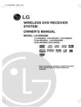LG LH-W5200 User manual