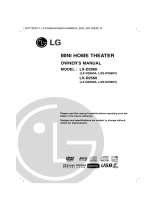 LG LX-D2960A User manual