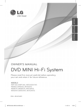 LG MDD265 Owner's manual
