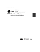 LG MDD72 Owner's manual