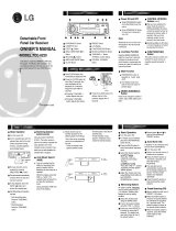 LG TCC-8220 Owner's manual