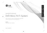 LG XB14 Owner's manual