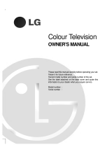 LG RT-29FA60VE Owner's manual