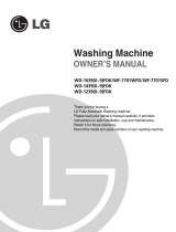 LG WD-16396FDK Owner's manual