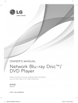 LG BD572 Owner's manual