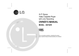 LG BH762W Owner's manual