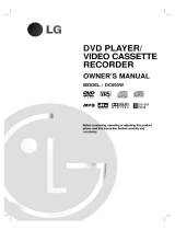 LG DC593W Owner's manual