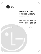 LG DK7821P Owner's manual
