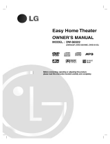 LG DW6522P Owner's manual