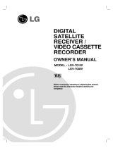 LG LSV-700W Owner's manual