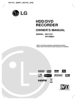 LG RH1757 Owner's manual