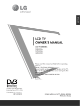 LG 42LG350H Owner's manual