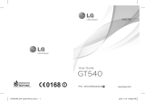 LG GT540.ACISAP User manual