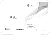 LG GT540.APRTBK User manual