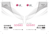 LG GD880.AESPBK User manual