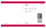 LG KP220.AVNMBK User manual