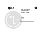 LG AC270P Owner's manual