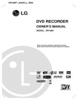 LG DR199H Owner's manual