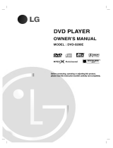 LG DVD-3200E Owner's manual