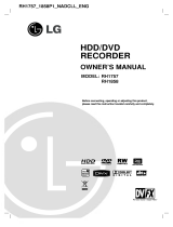 LG RH1858 Owner's manual