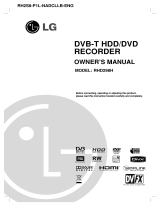 LG RHD298H Owner's manual