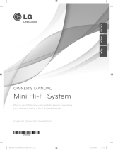 LG CM4230 Owner's manual