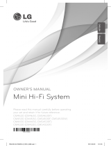 LG CM4430 Owner's manual