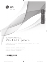 LG CM8530 Owner's manual