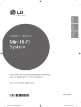 LG CM9740 Owner's manual