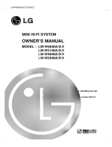 LG LM-W2340A Owner's manual