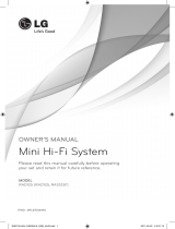 LG RAD125 Owner's manual