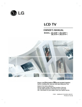 LG 26LX2R Owner's manual