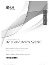 LG DH6631T Owner's manual