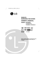 LG HT352SD Owner's manual