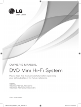 LG RBD125B Owner's manual