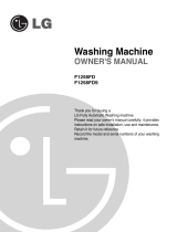 LG F1258FD Owner's manual