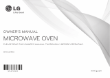 LG MH6342BSC Owner's manual