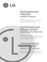 LG GR-652JLP Owner's manual