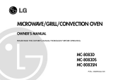 LG MC-8083D Owner's manual
