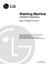 LG WF-S7608PH Owner's manual