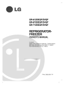 LG GR-712DEQF Owner's manual